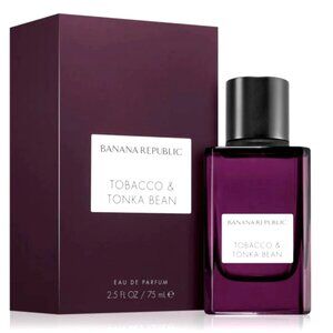 NIB Banana Republic Tobacco & Tonka Bean 2.5 fl oz / 75mL UNISEX